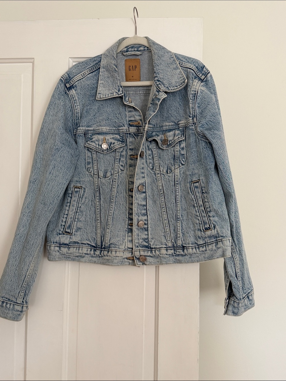 GAP Light Blue Stonewash Denim Jacket